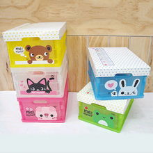 8.8元70創(chuàng)意家居用品雜貨鋪?lái)n國(guó)折疊塑料盒 小預(yù)算，大收納，解鎖家居整理新可能